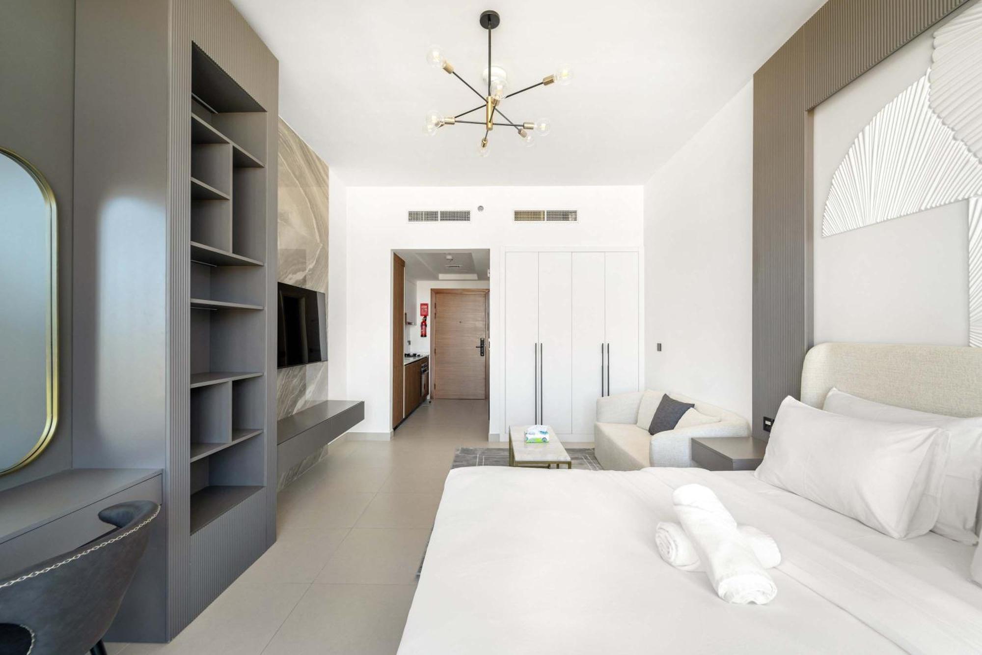 Apartment Charming New With Pool And Gym In Al Furjan *